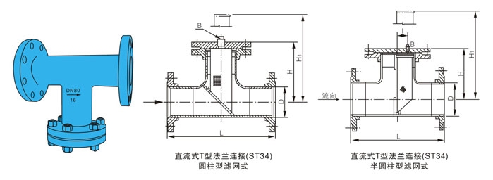 ST34直通式T型過(guò)濾器(圖5)