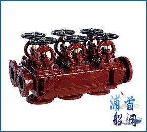 船用閥蘭鑄鐵單排排出截止閥箱