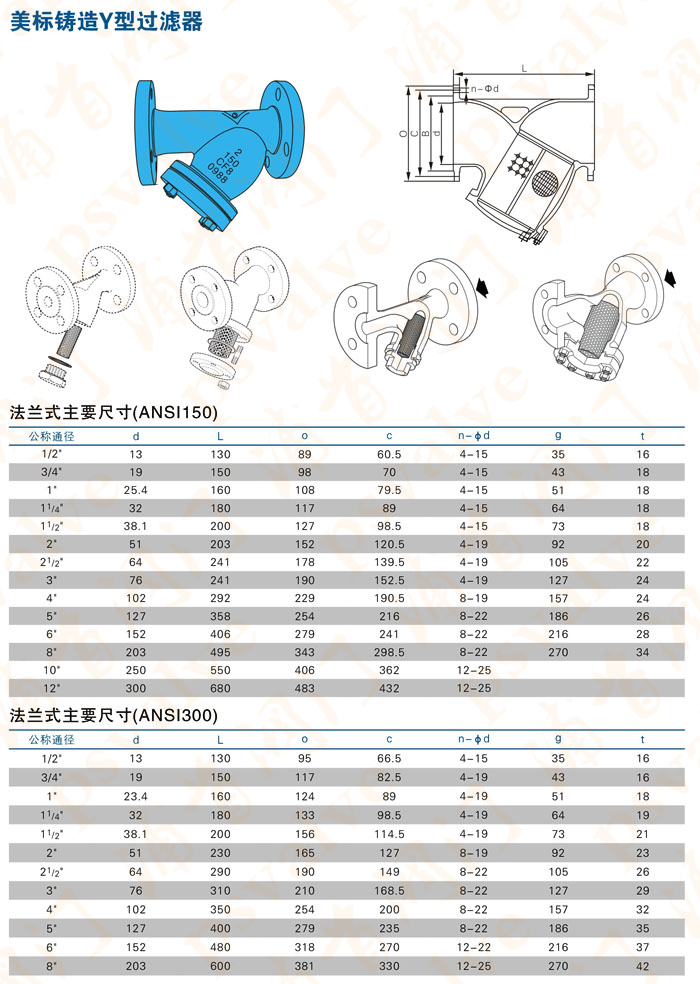 美標(biāo)Y型過濾器(圖2)